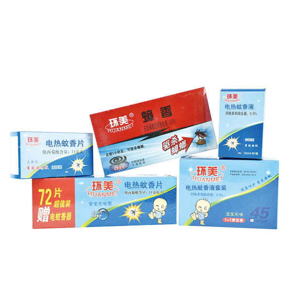 環(huán)美-蟑香、電熱蚊香液、電熱蚊香片